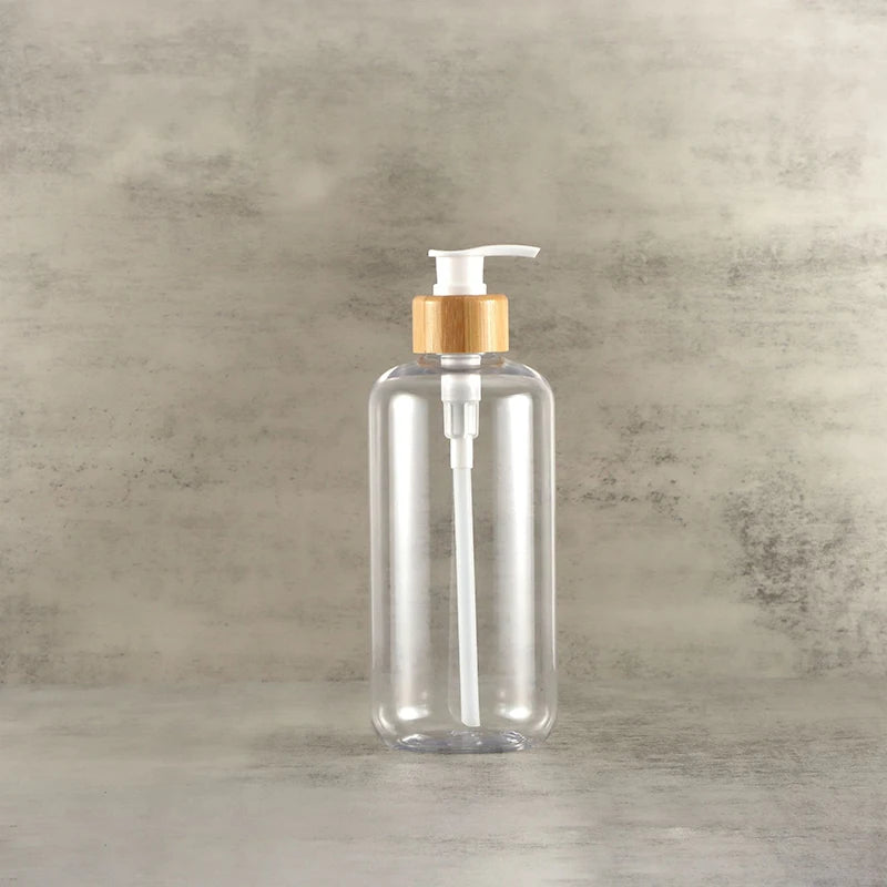 500ml Bathroom Soap Dispensers Refillable Lotion Shampoo Shower Gel Holder Portable Travel Dispenser Empty Bath Pump Bottle